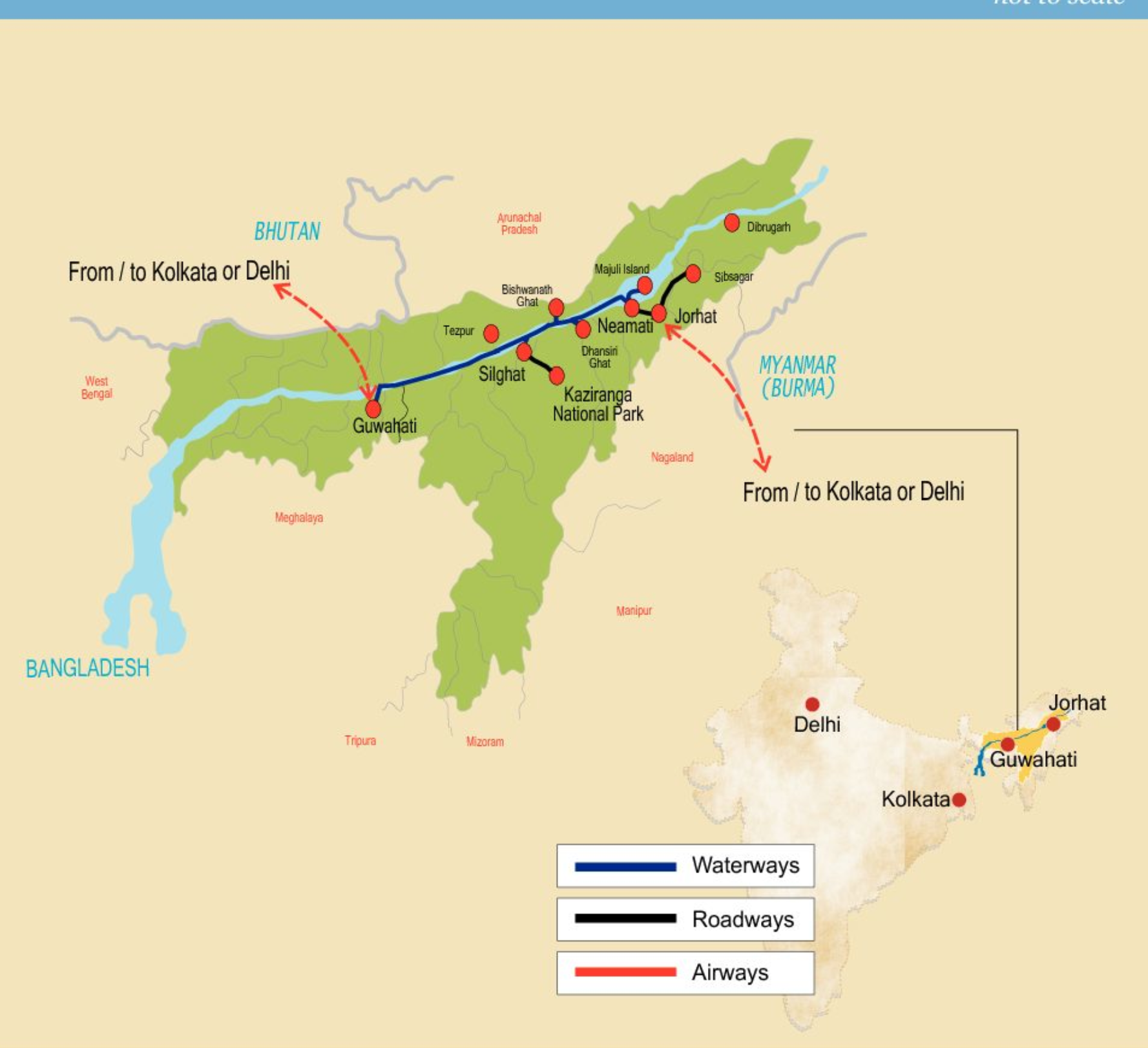 Cruise map